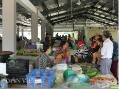 Chợ 55 tỉ ở Quảng Ngãi 100% người đi chợ được hỗ trợ giá mua