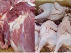 Phát hiện chất cấm trong thịt lợn thịt gà