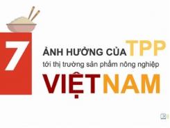 TPP ảnh hưởng thế nào đến nông nghiệp Việt Nam