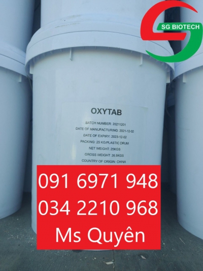 Phân phối sỉ oxy tab, oxy bột Trung Quốc