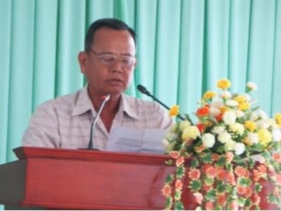 Ông Lê Văn Thoại khá lên nhờ trồng lúa GlobalGAP