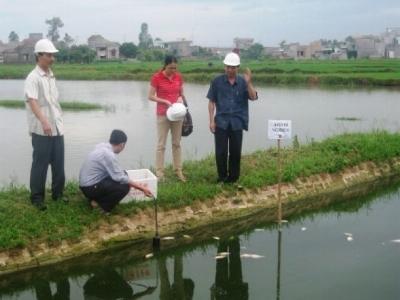 Tăng cường hoạt động quan trắc môi trường nuôi trồng thủy sản