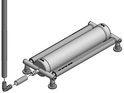 Lắp đặt sục khí đáy F60