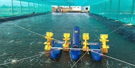 Paddle wheel aerator