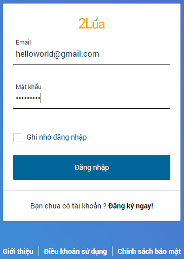 Quy chế hoạt động 2lua.vn