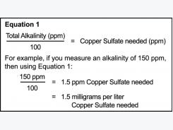 Use of Copper in Freshwater Aquaculture and Farm Ponds