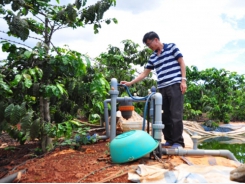 Lợi ích kép từ hệ thống tưới tiết kiệm nước cho cây cà phê Tây Nguyên-VnSAT