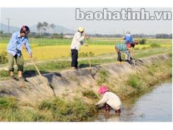 Thủy Lợi Nam Hà Tĩnh Chủ Động Điều Tiết Nước Tưới Hè Thu