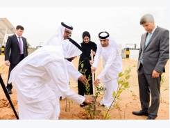 World’s first farm to grow food and fuel in the desert opens in Abu Dhabi