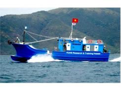 Hạ Thủy Và Chạy Thử Tàu Cá Hợp Tác Với Nhật Bản
