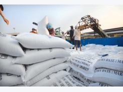 Rice exports down in volume but up in value