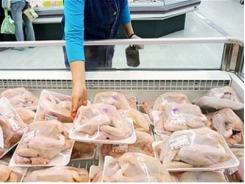 Không có thịt gà nhập khẩu 12.000 đồng/kg