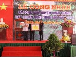 Xã nghèo Đông Phú được công nhận NTM sớm 4 năm