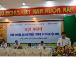 Hội nghị triển khai Đề án phát triển thương hiệu gạo Việt Nam