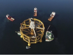 Novel system to monitor structural integrity of offshore salmon farm