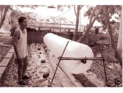 Khuyến Khích Các Hộ Chăn Nuôi Heo Làm Túi Ủ Biogas