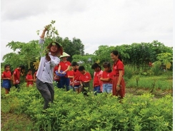 Tập làm “nông dân” ở Sài Gòn