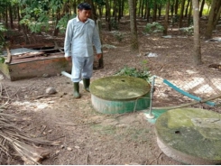 Hầm biogas – một công trình ba lợi ích