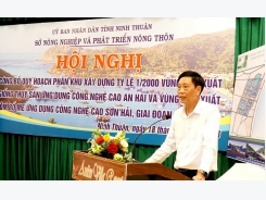 Ninh Thuận phát triển vùng sản xuất tôm giống ứng dụng công nghệ cao