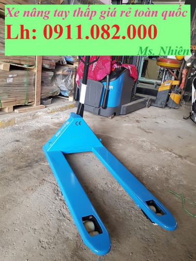 Xe nâng tay thấp giá sỉ- xe nâng tay 3 tấn giá rẻ toàn quốc -lh 0911082000