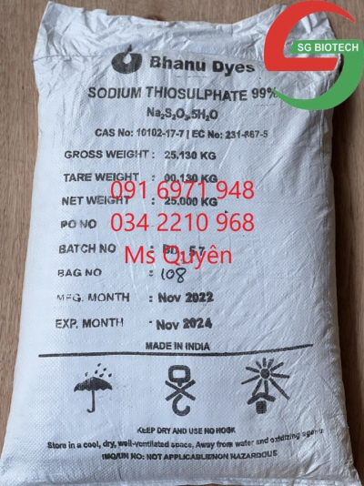 Mua bán sỉ sodium thiosulphate hạt lớn, hạt nhỏ Ấn Độ