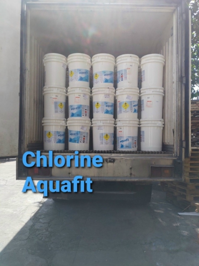 Chlorine Aquafit thùng cao 70% nhập trực tiếp Ấn Độ