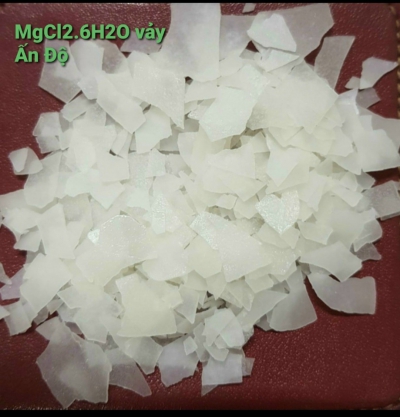 Magie chlorua (dạng vảy) cung cấp khoáng cho vật nuôi