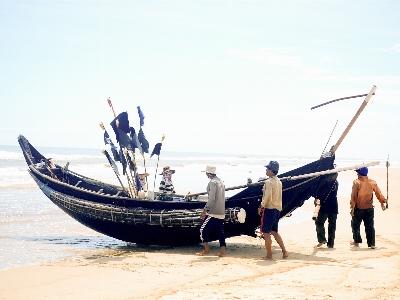 Trung Giang (Quảng Trị) đẩy mạnh đánh bắt và nuôi trồng thủy hải sản