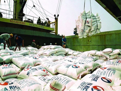 Rice export price hits new record high