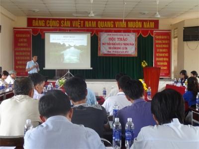 Hội thảo phát triển nghề nuôi cá thương phẩm ven kênh Đông – Củ Chi