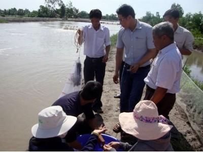 Trà Vinh tăng cường công tác thú y thủy sản