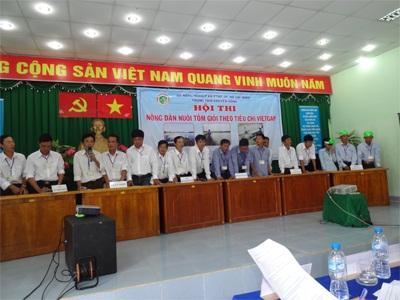 Hội Thi Nông Dân Nuôi Tôm Giỏi Theo Tiêu Chí Vietgap