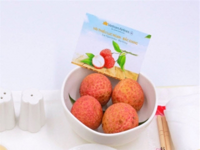 Luc Ngan lychees to be served on Vietnam Airlines flights