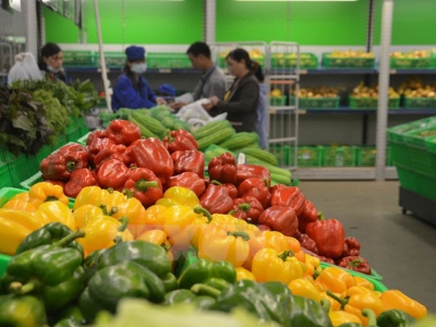 Fruit, vegetable exports up 7.9 percent in April