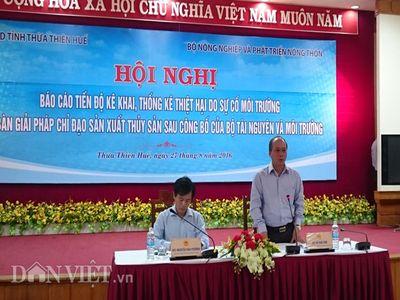 Chưa thống nhất phương án khai thác hải sản sau sự cố Formosa