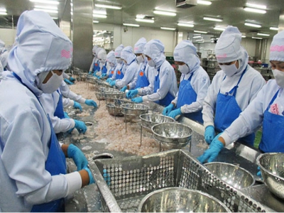 Vietnams seafood products exports increased simultaneously
