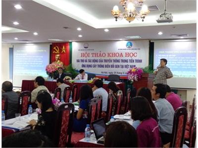 Việt Nam Đưa Cây Trồng Biến Đổi Gen Vào Canh Tác