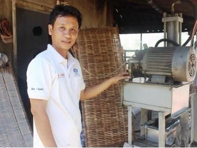 Khám phá máy ép bún điều khiển hoạt động bằng mắt quang học