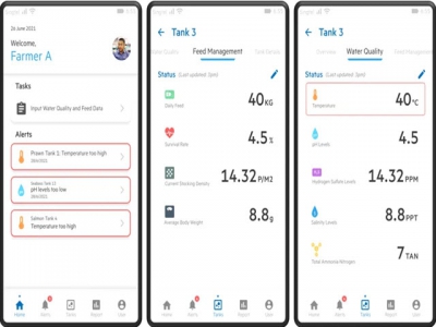 Trio to launch new app for Asian aqua farmers
