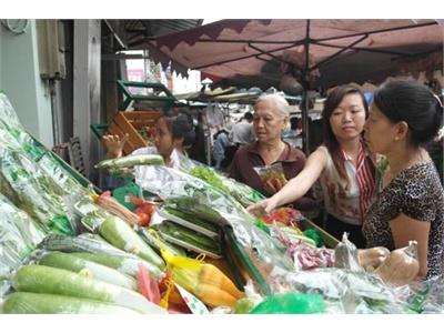 Rau VietGAP Tiến Quân Vào Chợ Thành Phố Hồ Chí Minh
