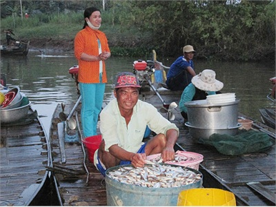 Cá Đồng Ra Sông, Ngư Dân Đánh Bắt Thủy Sản Vùng Lũ Đầu Nguồn Tân Châu Có Thêm Thu Nhập Cao Ở Lúc Cuối Lũ