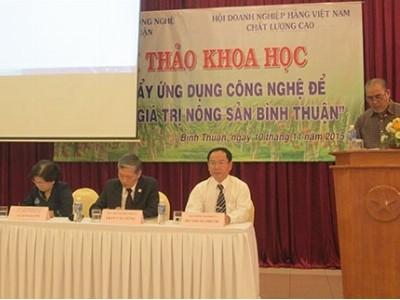 Thúc đẩy ứng dụng công nghệ để nâng cao giá trị thanh long Bình Thuận