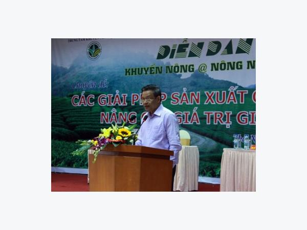 Giúp nhà nông sản xuất chè ngon, sạch