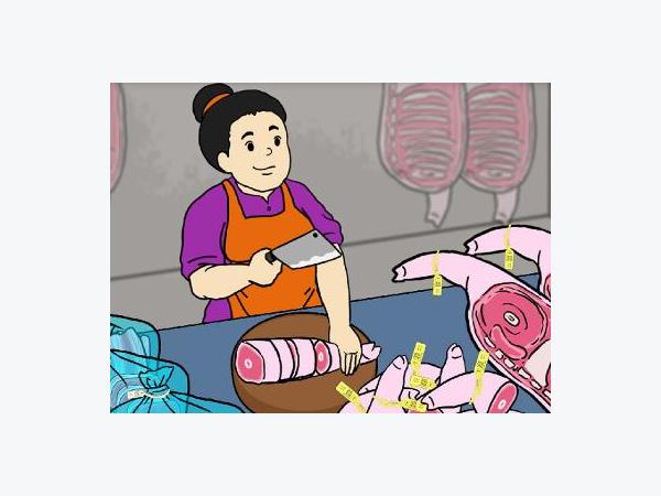 TP.HCM: Chưa thể cầm điện thoại “quét” thịt sạch